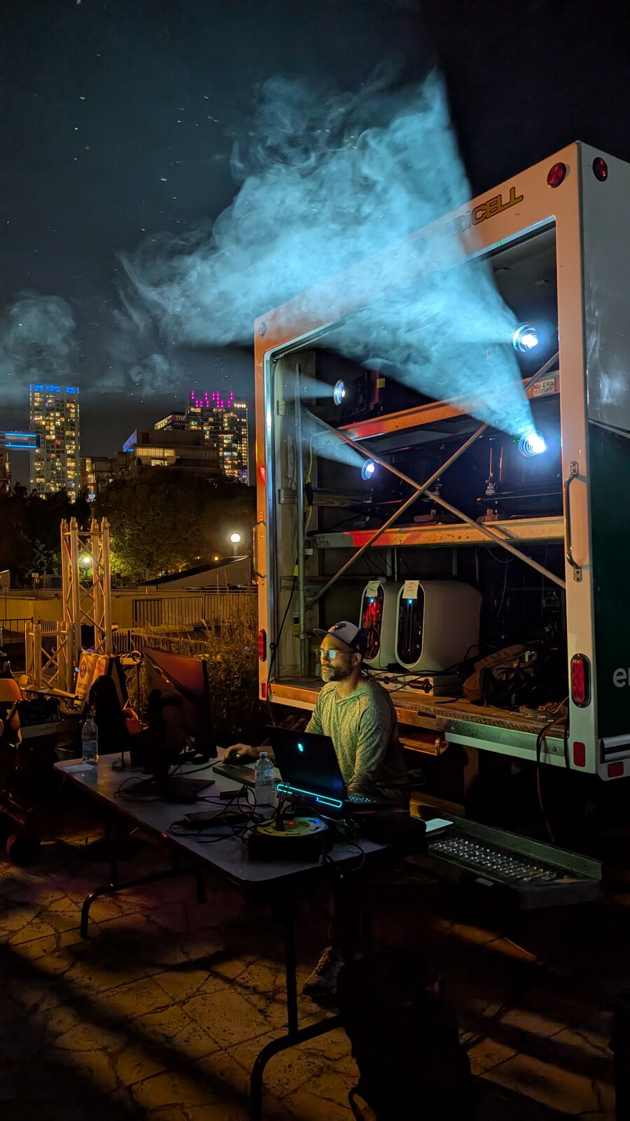 Tyler Sammy at Nuit Blanche, 2025