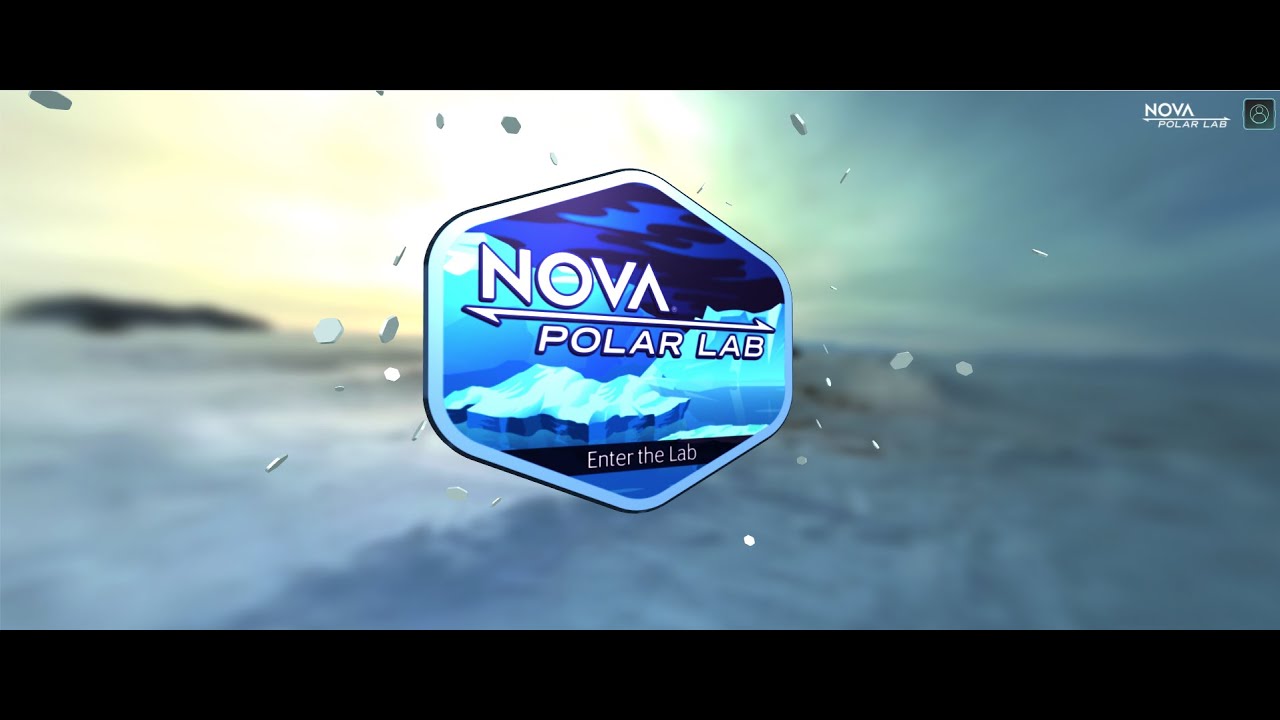PBS NOVA Polar Lab 360 immersive web experience
